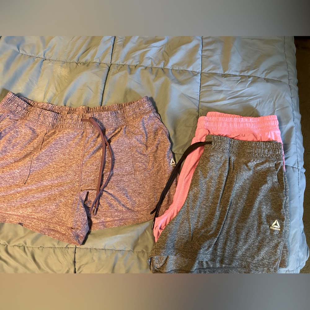Reebok athletic shorts x3 size 2xl